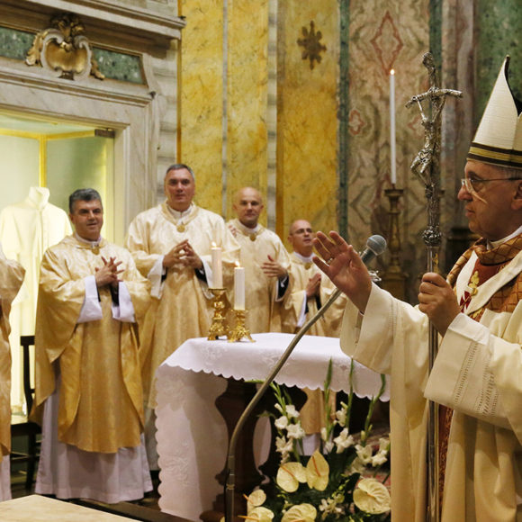 Wizyta Papieża Franciszka – dziękczynienie za kanonizację Jana Pawła II, 4.05.2014