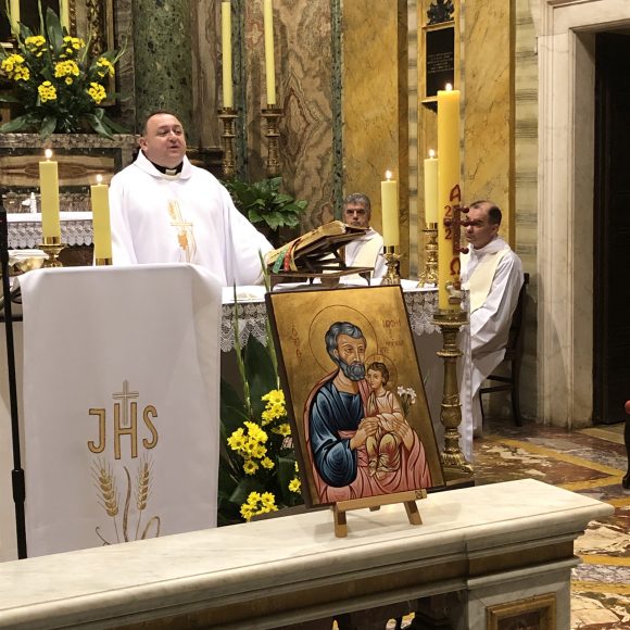 Rozpoczęcie peregrynacji ikony św. Józefa, 01.05.2021